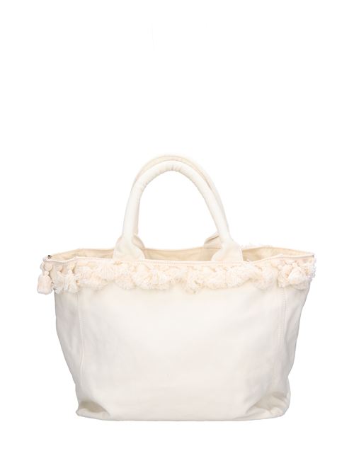 Shopping bag in canvas con nappine. MIA BAG | 23128BIANCO